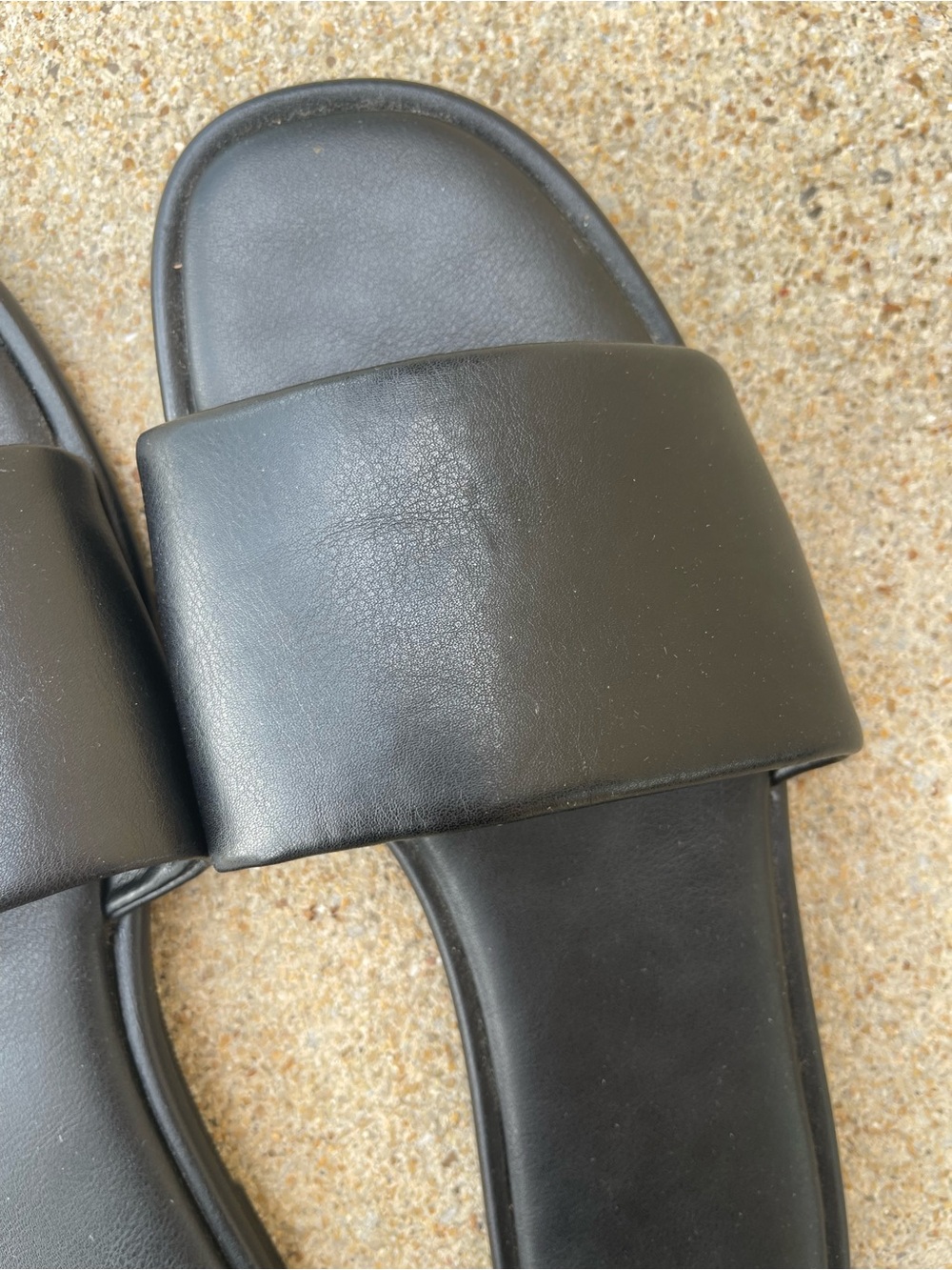 a new day Black Slip-On Slide Sandal Size 7 - Picture 10 of 10